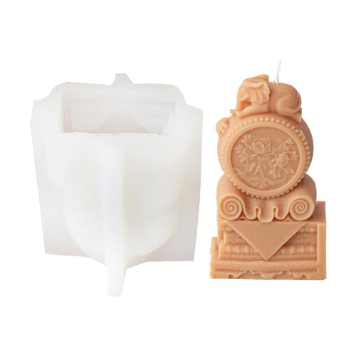 Kreative Ornament Formen Seife Formen Tierische Silikonkerzenform Epoxidharzformen Perfekt Für Seife Silikonkerkerform von RETUOLWAG