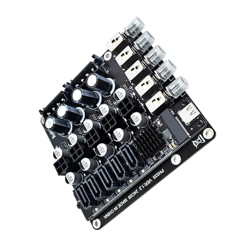 Mehrfachnetzteil-Adapter, 2 x 4-polig auf 4-polig, 5 V, 12 V, Power Board, Power Management-Switcher-Modul-Adapter für Festplatten von RETUOLWAG