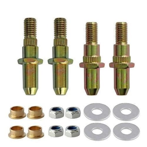 Metallbeschichtetes Scharnierstiftbuchsen-Set Türscharnierstifte und Reparatur für ausgewählte Modelle Fahrzeug-Upgrades Auto Scharnierstift/Set von RETUOLWAG