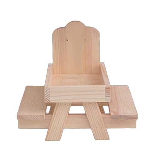 Outdoor Eichhörnchen Feeder Feeder Feeding Set Miniatur Fütterungstisch Leicht Zur Verwendung Von Outdoor Vogelgetränk Werkzeugtabellen Tische von RETUOLWAG