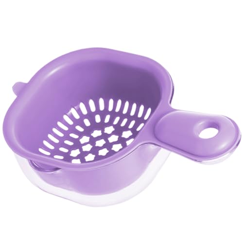 Praktische Küchensieb Waschwerkzeug Obst Waschschale Küche Colander Plastikstruktur Für Doppelschichtsieb Korb Praktische Küchensieb Waschwerkzeug Obst Waschschale Küche Colander Plastikstruktur Für Doppelschichtsieb Korb von RETUOLWAG