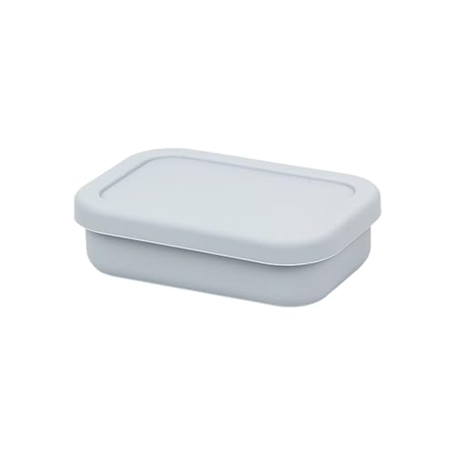 Premium-Silikon-Bentos-Box für die Zubereitung von Mahlzeiten, auslaufsicher, zartes Design, 300 ml/700 ml, ideal für Salate, Snacks, Obst, Silikon-Lunchbox für Fitnessstudio und Büro von RETUOLWAG
