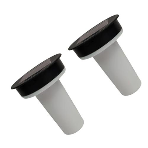 RETUOLWAG 2 Stück Solarleuchte Ersatz Top Simulation Flamme LED Solarleuchte LED Gartenlampe Outdoor Terrasse Beleuchtung von RETUOLWAG