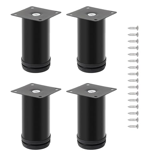 RETUOLWAG 4PCS Möbel Set Einstellbare Metallbeine Heavy Duty Schrank Unterstützung Einfache Installation Für Sofa & Couchtisch Couchtisch Bein Set RETUOLWAG 4PCS Möbel Set Einstellbare Metallbeine Heavy Duty Schrank Unterstützung Einfache Installation Für Sofa & Couchtisch Couchtisch Bein Set von RETUOLWAG