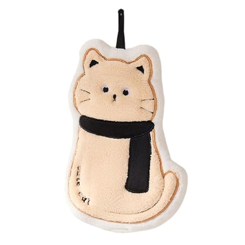 RETUOLWAG Doppellagiges Hänge-Handtuch für Kinder, saugfähiges Korallen-Fleece, Badezimmer, Küche, Katzen, schnell trocknendes Badezimmer-Handtuch mit hängenden Designs RETUOLWAG Doppellagiges Hänge-Handtuch für Kinder, saugfähiges Korallen-Fleece, Badezimmer, Küche, Katzen, schnell trocknendes Badezimmer-Handtuch mit hängenden Designs von RETUOLWAG