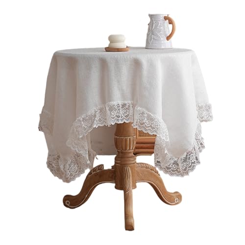 RETUOLWAG Elegante Tischdecke mit durchbrochenem Design, atmungsaktives Polyestergewebe, für Hochzeit, Party, Heimdekoration, Blumen-Tischdecke RETUOLWAG Elegante Tischdecke mit durchbrochenem Design, atmungsaktives Polyestergewebe, für Hochzeit, Party, Heimdekoration, Blumen-Tischdecke von RETUOLWAG