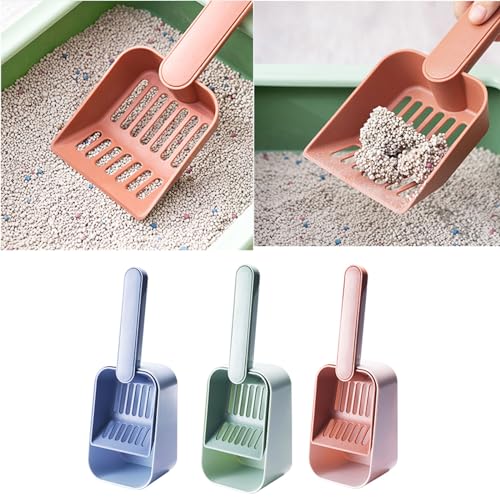 RETUOLWAG Katzenstreute Schaufeln Mit Halterstreus Reinigungswerkzeug Scooper Mit Box Stehende Katzen Reiniger Kits Ergonomische Wurfschaufeln Kits RETUOLWAG Katzenstreute Schaufeln Mit Halterstreus Reinigungswerkzeug Scooper Mit Box Stehende Katzen Reiniger Kits Ergonomische Wurfschaufeln Kits von RETUOLWAG