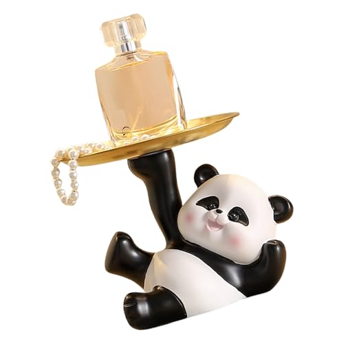 RETUOLWAG Lovely Pandas Designs Eingangsorganisatoren Mit Doppelbulen Hauszubehör Für Schlüssel Und Kleine Gegenstände Aufbewahrung Funktionaler Heimdekoration von RETUOLWAG