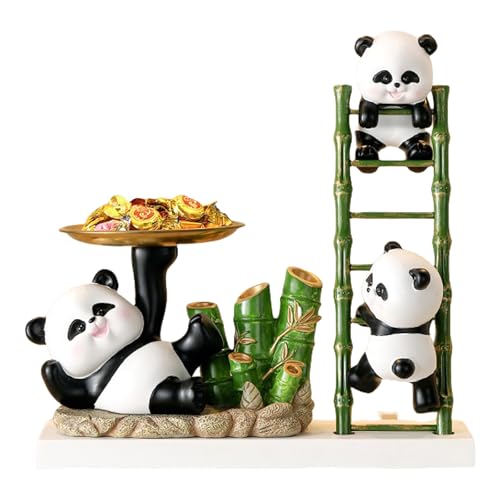 RETUOLWAG Lovely Pandas Designs Eingangsorganisatoren Mit Doppelbulen Hauszubehör Für Schlüssel Und Kleine Gegenstände Aufbewahrung Funktionaler Heimdekoration von RETUOLWAG