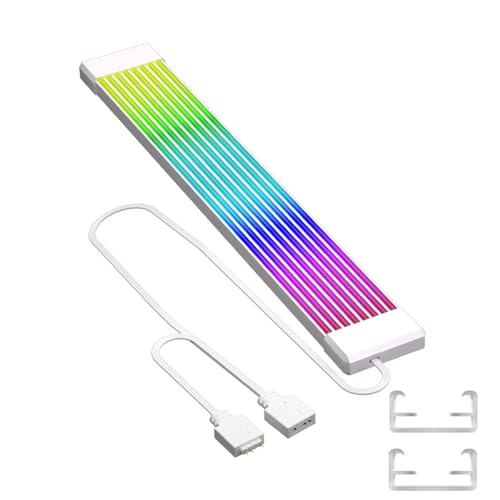 RETUOLWAG PC Hülle Beleuchtung ARGB Stromkabel 24 Pin Verlängerung 5V 3Pin Synchronisationskabel Für Software Mainboard Extension Kit von RETUOLWAG