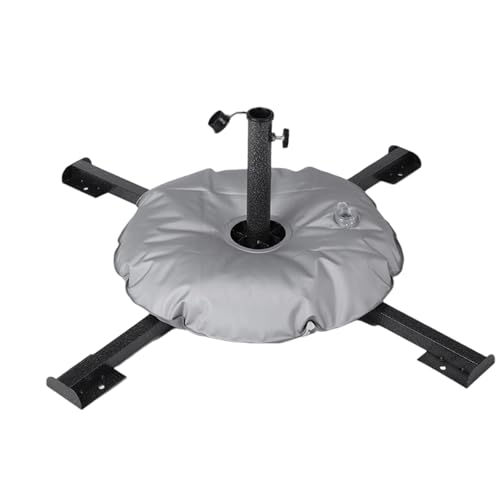 RETUOLWAG Schwere Sonnenschirme, Sockel, für den Außenbereich, Stahlkreuze, Anker für Windwiderstand, Metallkreuze, Sonnenschutz von RETUOLWAG