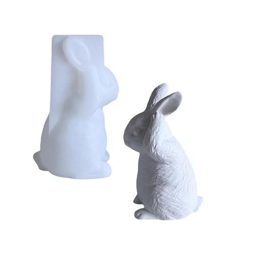 Silikonform mit Osterhasen-Design, funktionale Silikonform für Osterhasen und Andenken, stabil von RETUOLWAG