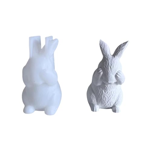 Silikonform mit Osterhasen-Design, funktionale Silikonform für Osterhasen und Andenken, stabil von RETUOLWAG