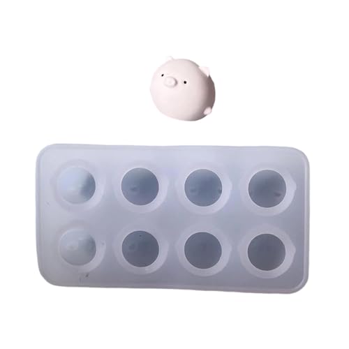 Silikonform mit bezaubernder runder Tierform, sicher für Kinder, Schmuck, Bastelprojekte, dekorative Ornamente, lebensmittelechte Silikon-Bastelform Silikonform mit bezaubernder runder Tierform, sicher für Kinder, Schmuck, Bastelprojekte, dekorative Ornamente, lebensmittelechte Silikon-Bastelform von RETUOLWAG