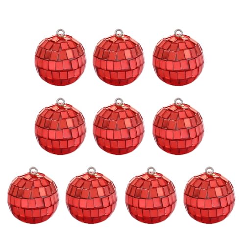 Tragbare Schaumstoff-Weihnachtsdekorationskugel mit hoher Reflexionsfähigkeit, hängende Verzierung für Party, Heimdekoration, Glasschaum-Weihnachtskugel von RETUOLWAG