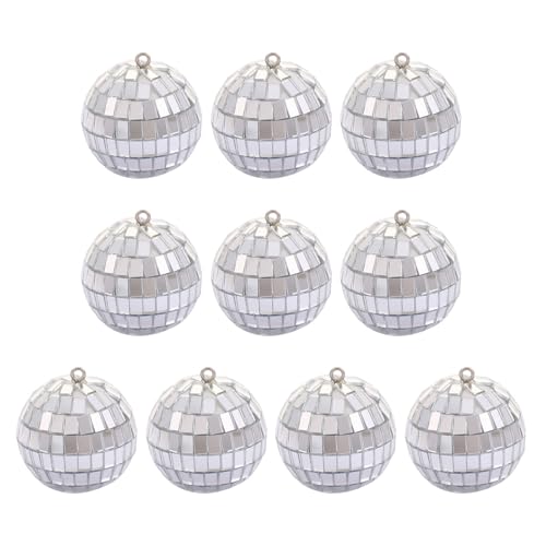 Tragbare Schaumstoff-Weihnachtsdekorationskugel mit hoher Reflexionsfähigkeit, hängende Verzierung für Party, Heimdekoration, Glasschaum-Weihnachtskugel von RETUOLWAG