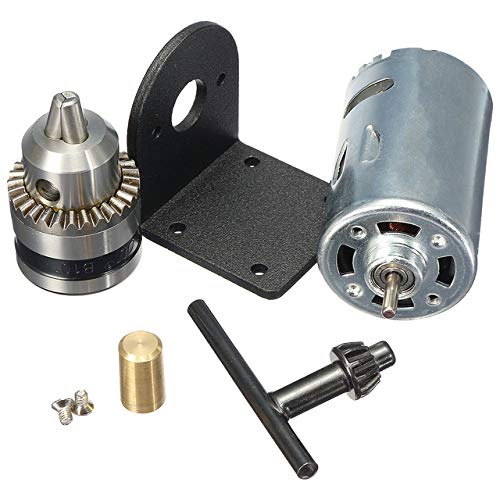 RETYLY Dc 12-36 V Dreh Maschine 555 Motor Mit Miniatur Hand Bohr Futter Und Montage Halterung Dc Motor von RETYLY