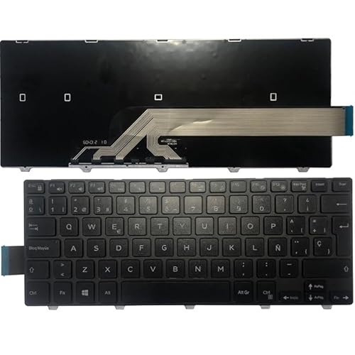 REUISAX Spanische Tastatur für M3441R M5445 14C 14M 3000 3442 3443 3451 3458 14MR-1528 7447, kompatibel mit ähnlichen Modellen von REUISAX