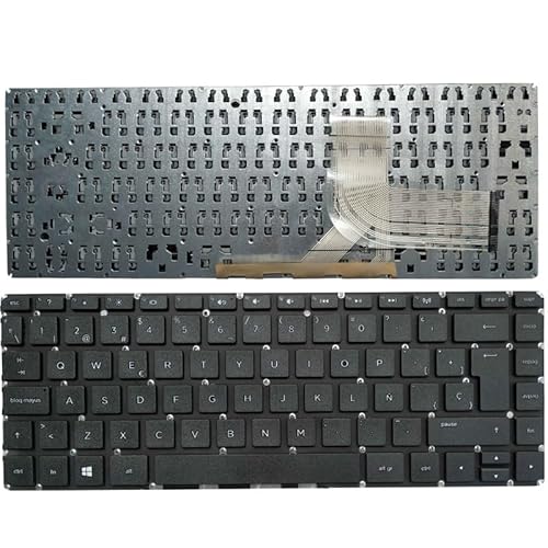 Spanische Tastatur für die 14-V 14-P-Serie, kompatibel mit 14-v013la 14-v014la 14-v016la 14-v020tx 14-v021tu 14-v023tu 14-v023tx von REUISAX