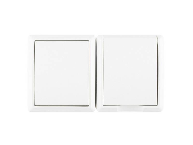 REV Ritter GmbH Gips-Kalk-Putz REV Aus-Wechselschalter Steckdose Aufputz REV Ritter GmbH Gips-Kalk-Putz REV Aus-Wechselschalter Steckdose Aufputz von REV Ritter GmbH