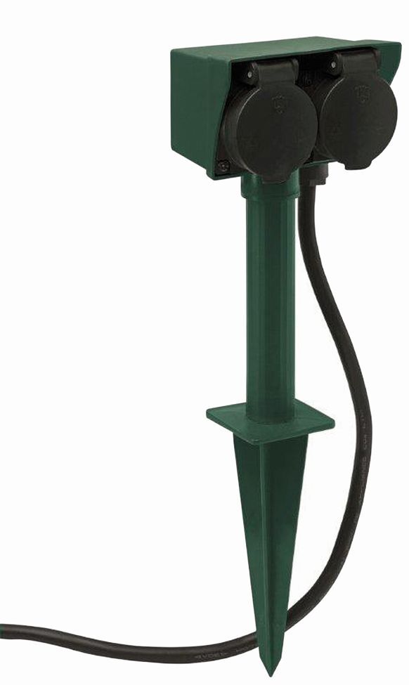 Erdspieß mit Steckdose von REV Ritter
