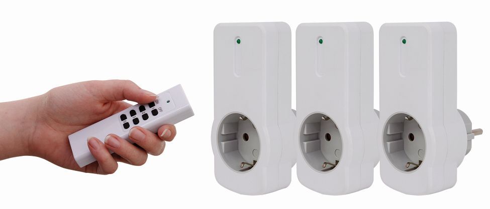 Funk Schalter Set 1 PLUS 3 von REV Ritter