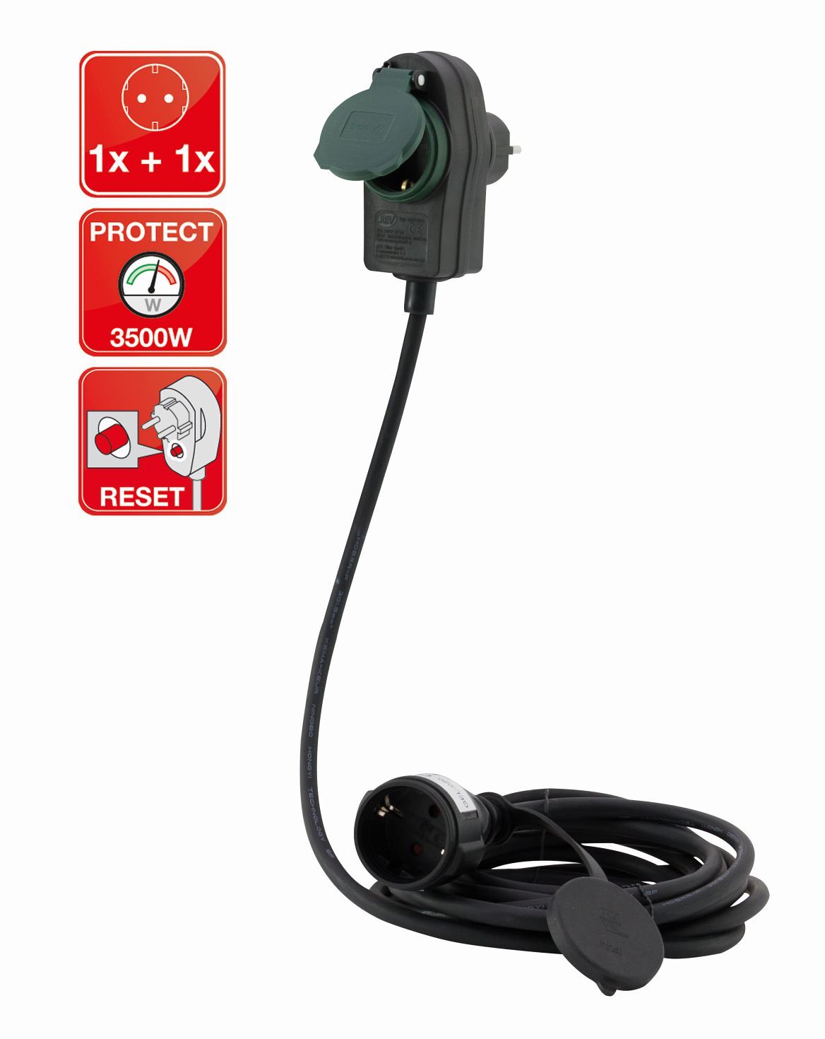 Gummi Verlängerung PowerSplit von REV Ritter