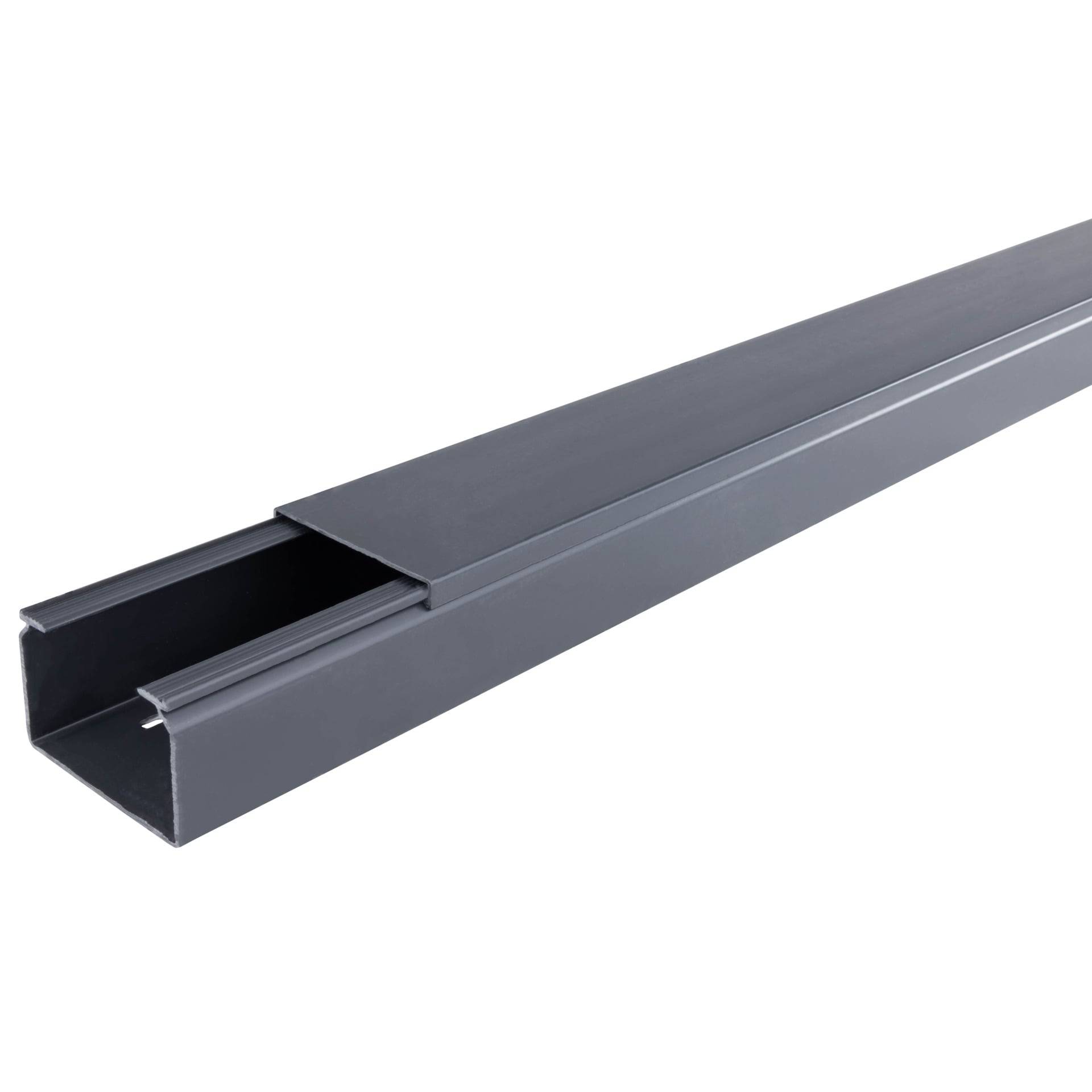 Kunststoff-Kanal 2m anthrazit von REV Ritter