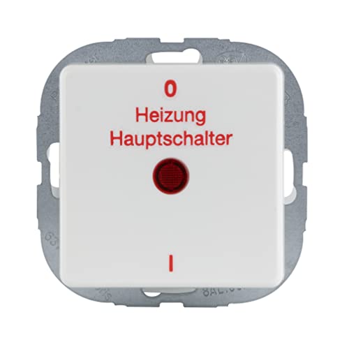 REV AquaKombi, Heizungsschalter Feuchtraum IP44, zweipolig, Unterputz, weiss von REV