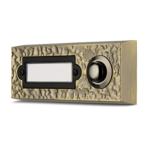 REV Türklingel, Klingel (Metall) mit Schild, max.42V AC/DC bei 2A, Bronze REV Türklingel, Klingel (Metall) mit Schild, max.42V AC/DC bei 2A, Bronze von REV