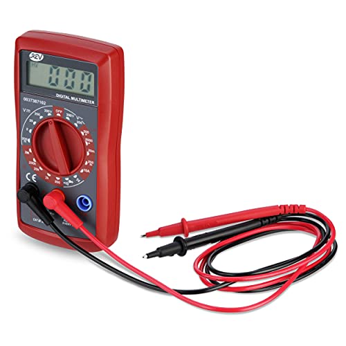 REV 0037387102 Multimeter , Spannung- Signal- Dioden- Polaritätsprüfung, rot von REV