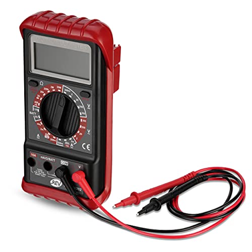 REV 0037386202 Multimeter , Spannung- Signal- Dioden- Polaritätsprüfung, rot von REV