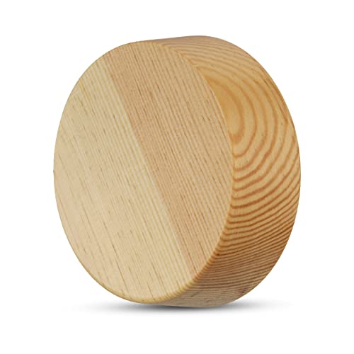 REV Baldachin, Deckenverteilerdose Echtholz rund Ø84mm x 30mm, Kiefer REV Baldachin, Deckenverteilerdose Echtholz rund Ø84mm x 30mm, Kiefer von REV