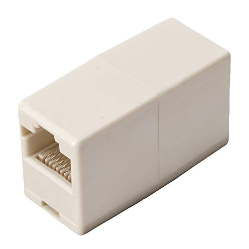 REV 009342601102 RJ45 Kupplung, Verbindungsadapter für Netzwerkkabel CAT5, weiss von REV