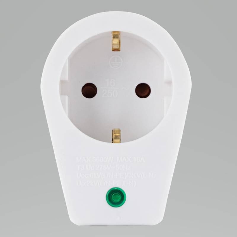 REV Steckdosenadapter 1-fach weiß von REV Ritter