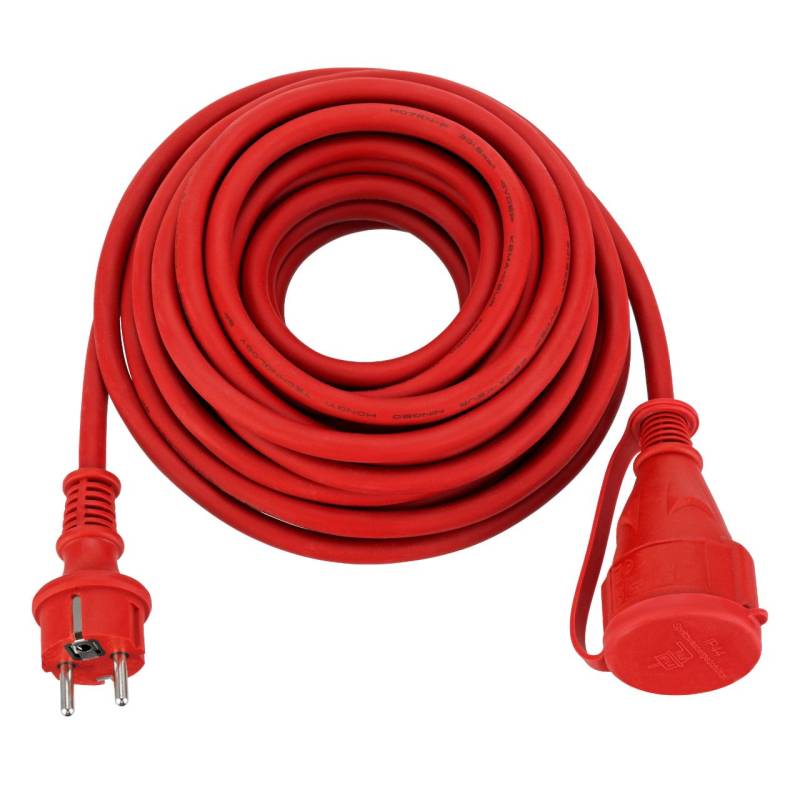 Verlängerungskabel Außen 25 m H07RN-F 3G1,5mm², rot von REV Ritter