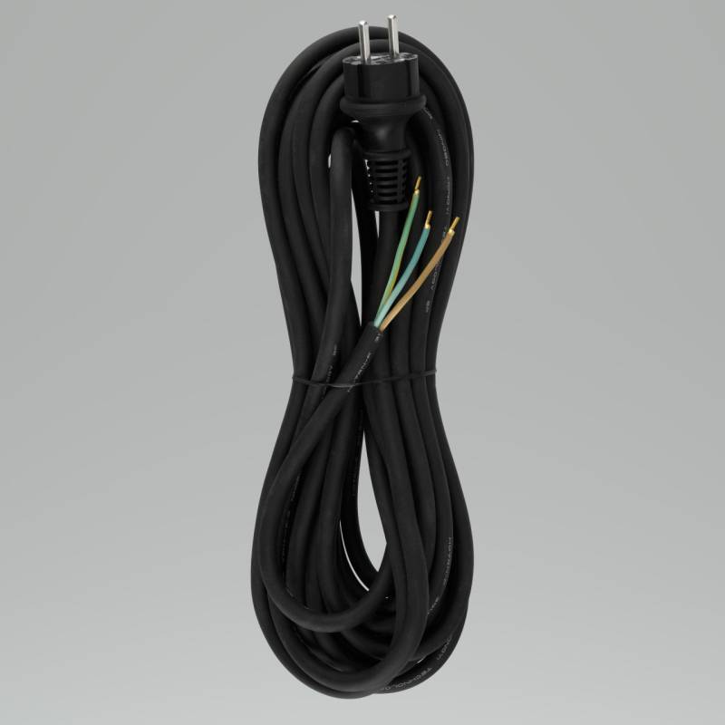 REV Zuleitung Schutzkontakt Gummi 10m H07RN-F 3G 1,5² schwarz von REV Ritter