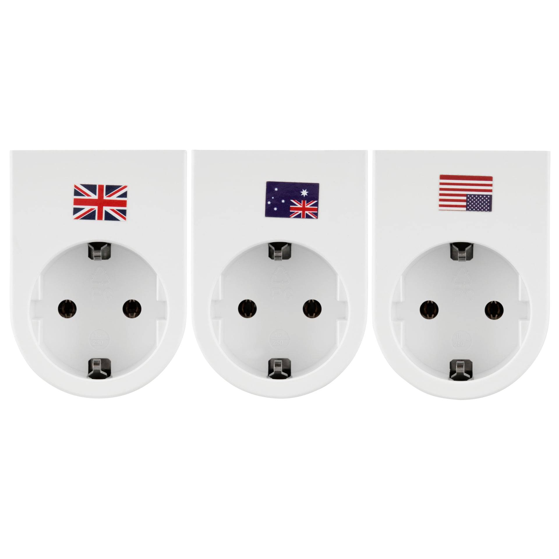 Reisestecker Traveler weiß von REV Ritter