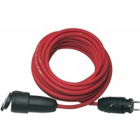 Rev Verlängerungskabel Flex 10 m H07V3V3-F 3G1,5 mm², rot, ip 44 Elektrische Kabel & Leitungen von REV Ritter