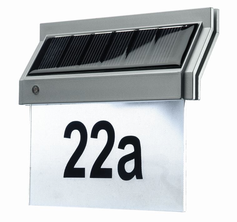 Solar Hausnummernleuchte von REV Ritter