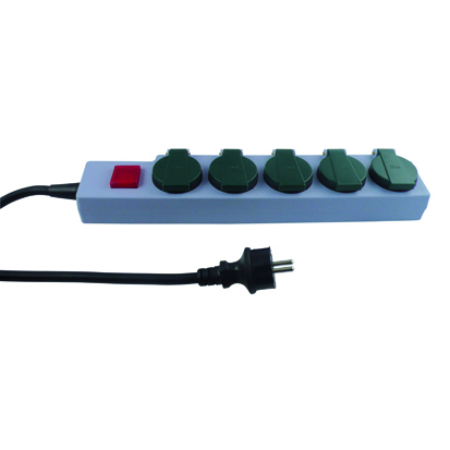 Verteiler-Steckdose 5-fach Profi von REV Ritter