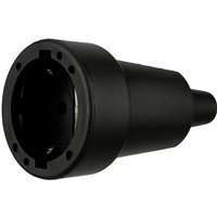 Kopp - rev 0512151777 Schutzkontaktkupplung Gummi 250 v Schwarz IP20 von REV Ritter