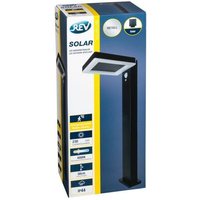 Quadratische Außenleuchte solar, Aluminium Wegleuchte de, mit Bewegungsmelder und Dämmerungssensor, 5 w, 230 lm, 4000 k, IP44, Li-io 2200 mAh Quadratische Außenleuchte solar, Aluminium Wegleuchte de, mit Bewegungsmelder und Dämmerungssensor, 5 w, 230 lm, 4000 k, IP44, Li-io 2200 mAh von REV