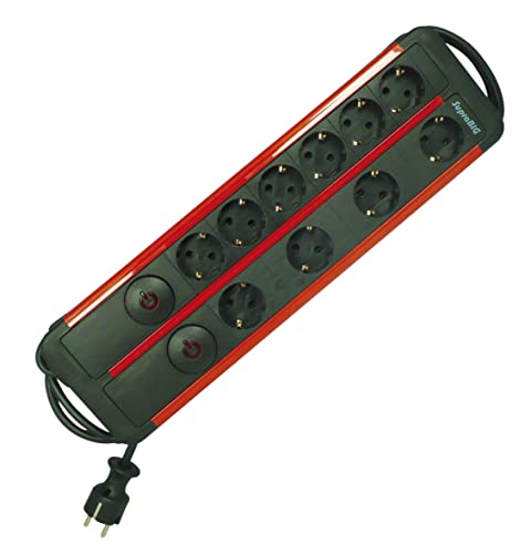 REV 00180261 SupraBig, Steckdosenleiste mit Überspannungsschutz, schwarz REV 00180261 SupraBig, Steckdosenleiste mit Überspannungsschutz, schwarz von REV