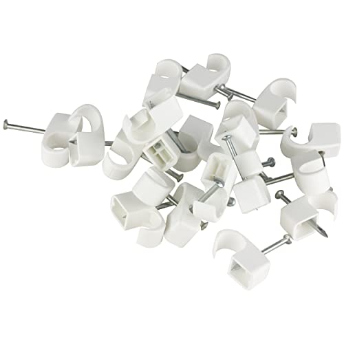 REV Kabelschellen, 100 St. Nagelschellen, Kabelhalter, 10-14mm, Nagellänge 25mm, weiss REV Kabelschellen, 100 St. Nagelschellen, Kabelhalter, 10-14mm, Nagellänge 25mm, weiss von REV