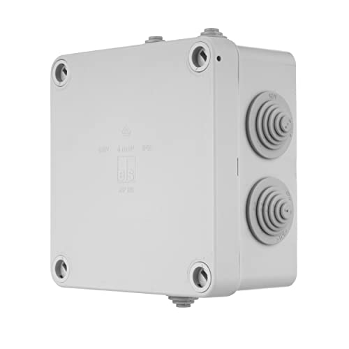 REV Verteilerkasten - Abzweigkasten-Verteilerdose 7fach, 113x113x58mm, IP54, grau REV Verteilerkasten - Abzweigkasten-Verteilerdose 7fach, 113x113x58mm, IP54, grau von REV