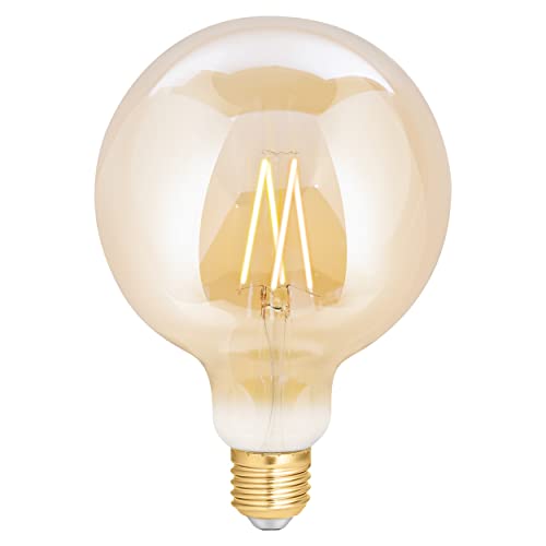 WiZ Smarthome LED Lampe, WLAN. Alexa, Google, 650lm, 2200-5500K, 15.000h, E27, amber von REV