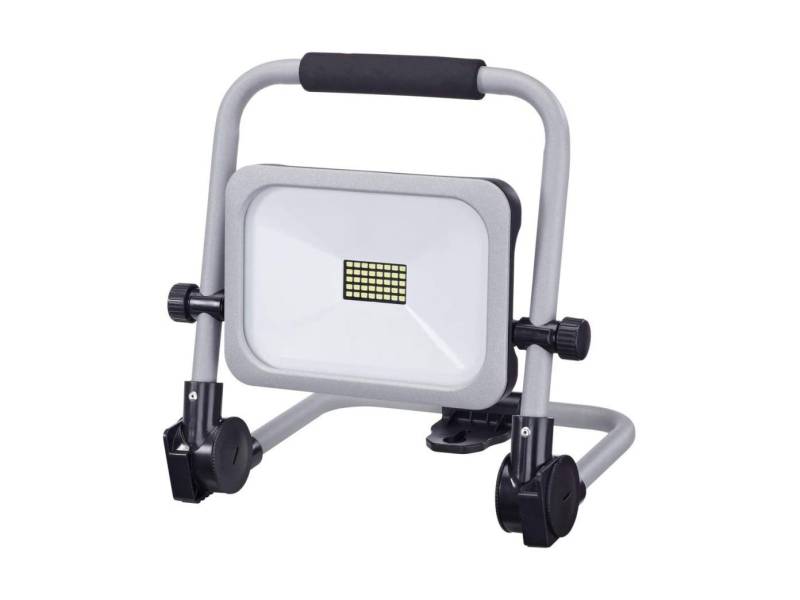 REV Baustrahler, LED fest integriert, Tageslichtweiß, Werkstattlampe mit AKKU, Arbeitslampe Handlampe Baulampe IP 54 von REV