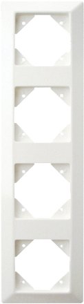 REV Düwi Standard Quadro weiß Rahmen 4-fach REV Düwi Standard Quadro weiß Rahmen 4-fach von REV