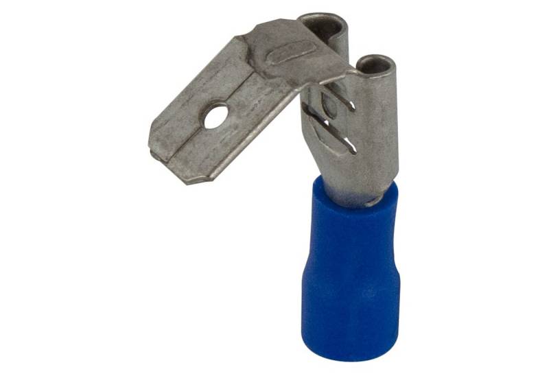 REV Flachsteckhülse REV Flachsteckhülse mit Abzweig, blau, 6,3 x 0,8 mm, 25 Stück von REV